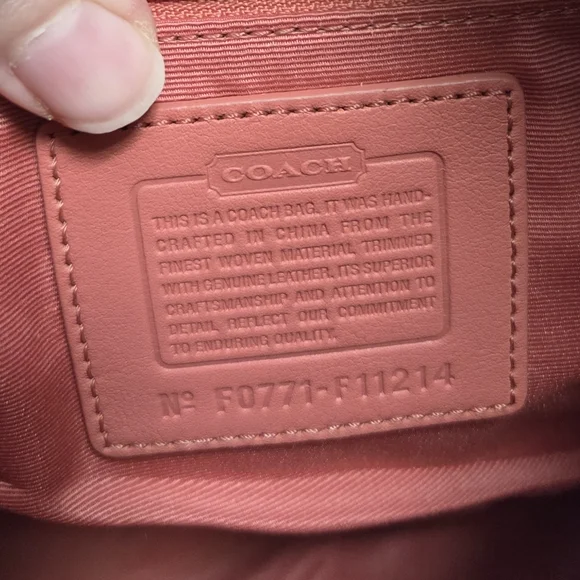 Coach Vintage F11214 Soho Hampton Orange Tweed Flap Hobo Bag - Picture 8 of 8